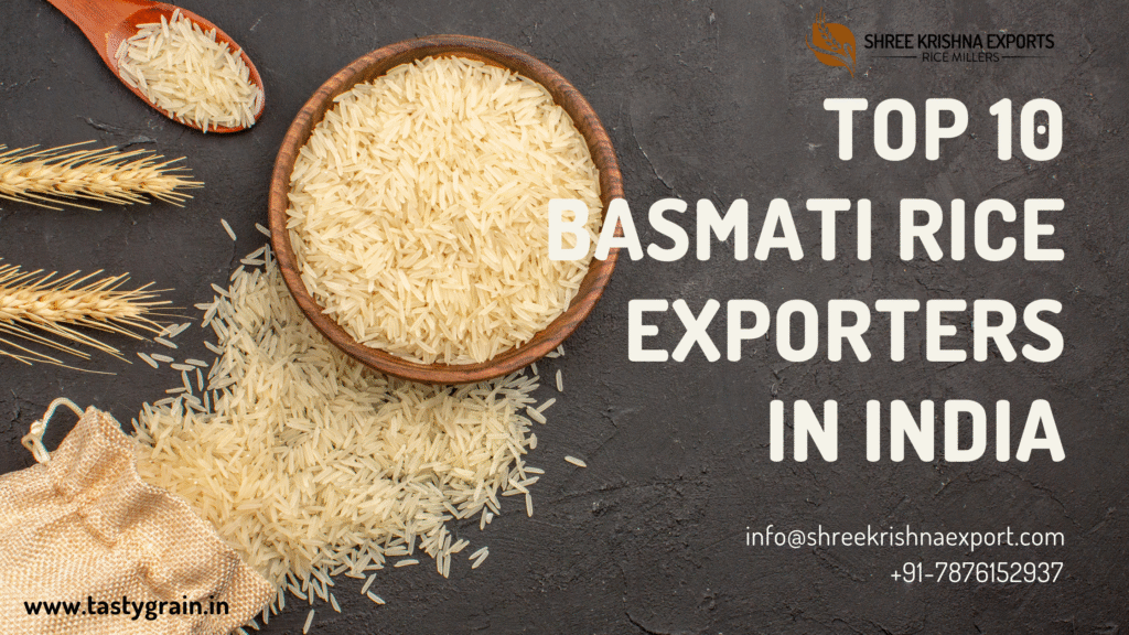 Top 10 Basmati Rice Exporters in India
