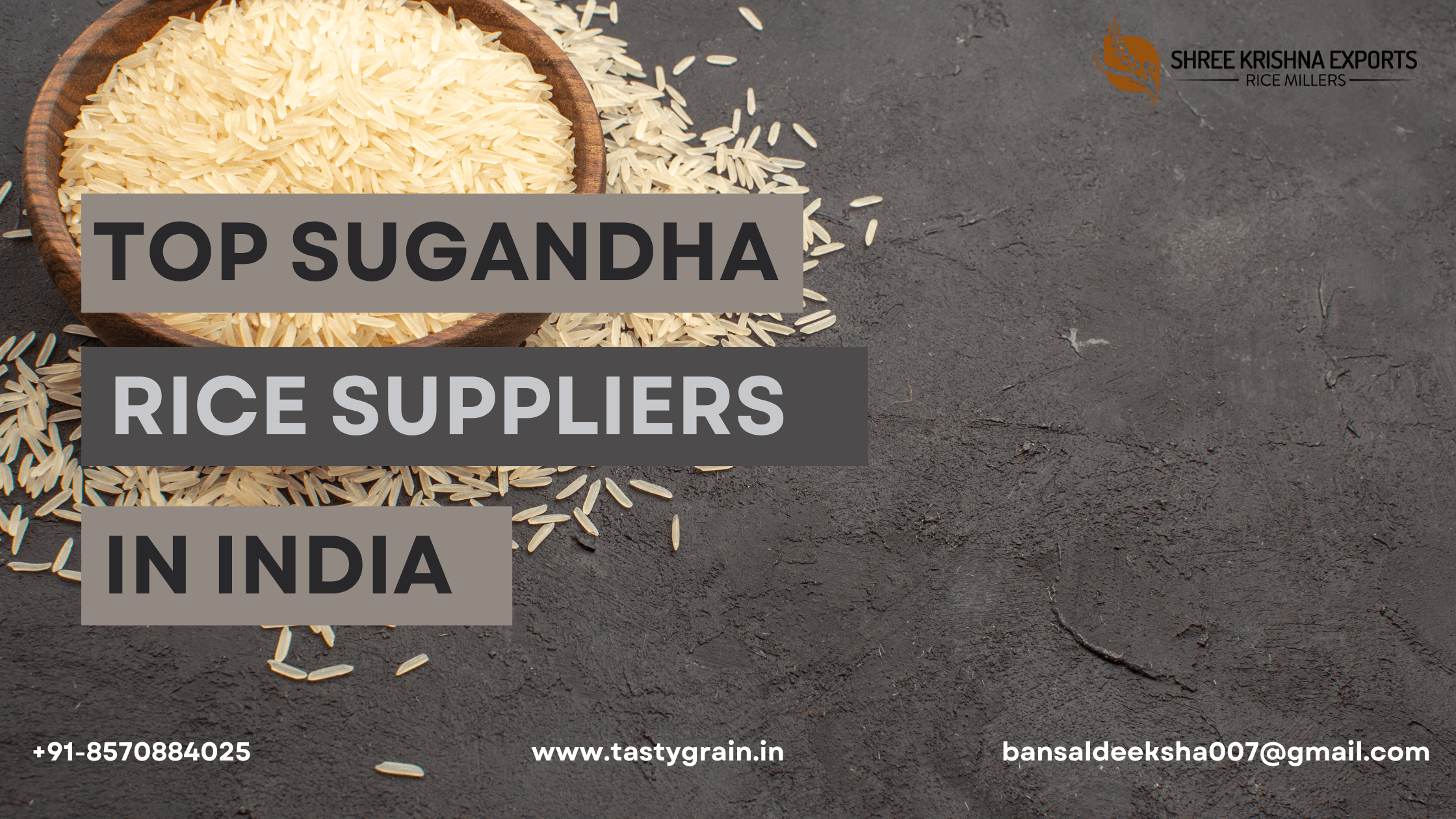 Why Food Brands Prefer Partnering with Top Sugandha Rice Suppliers in India?