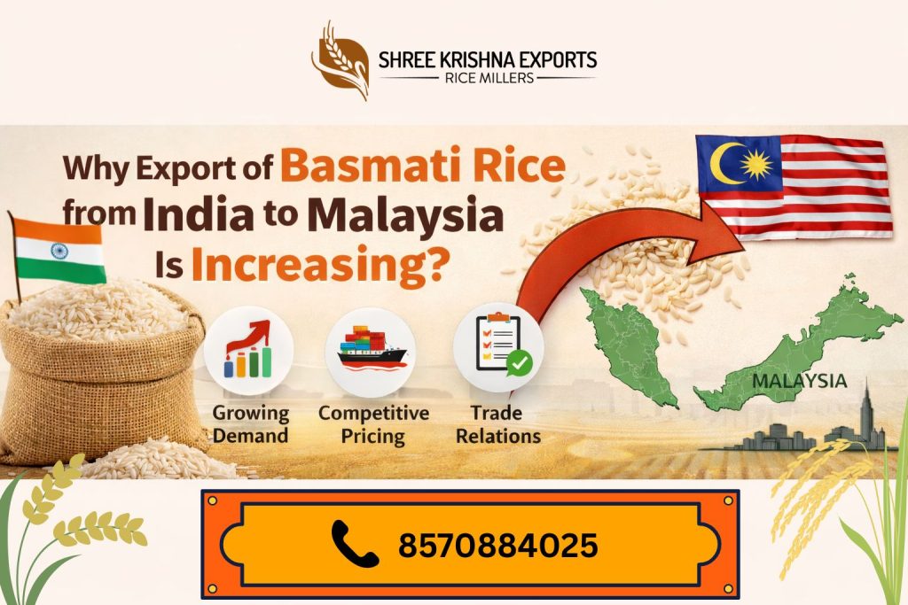 Export of Basmati Rice from India to Malaysia