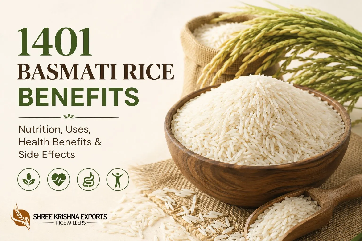1401 Basmati Rice Benefits: Nutrition, Uses, Health Benefits & Side Effects