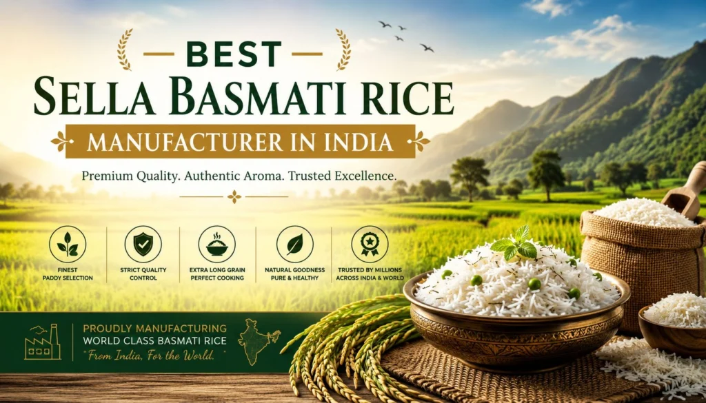 Sella basmati rice manufacturer